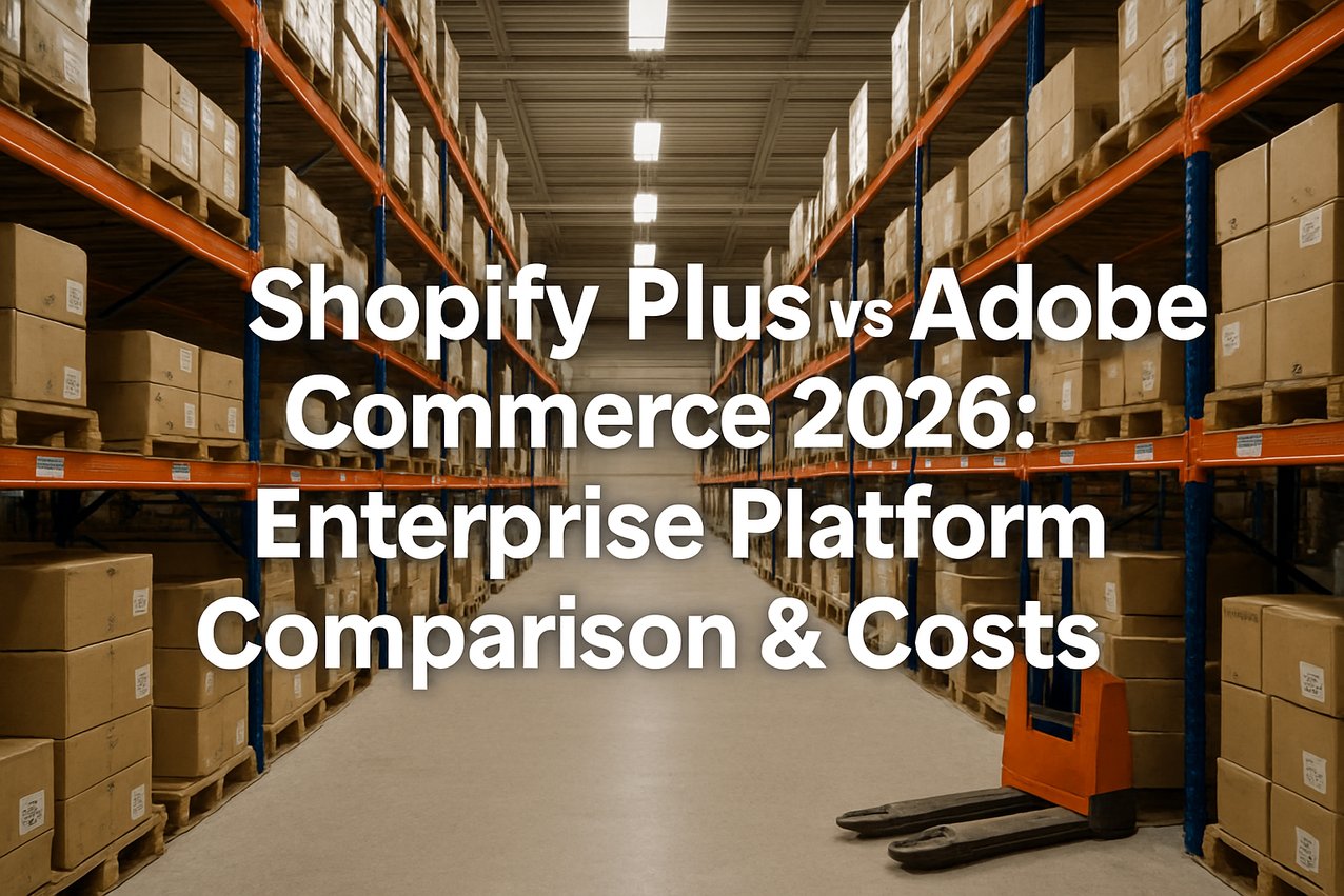 Shopify Plus vs Adobe Commerce 2026: Platform Comparison & Costs
