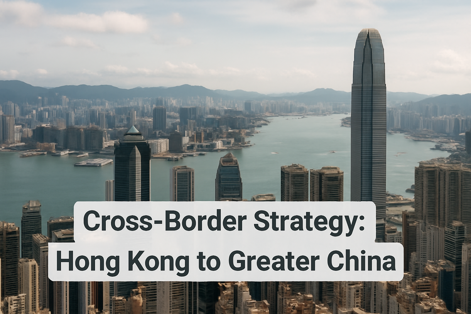 realistic article image CrossBorder Strategy Hong Kong to Greater China-1