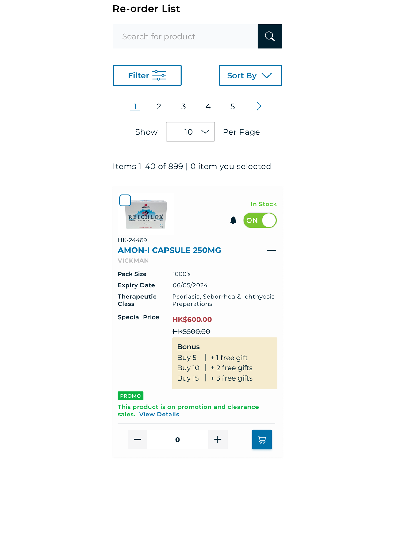 Inventory Management and Bulk Purchasing